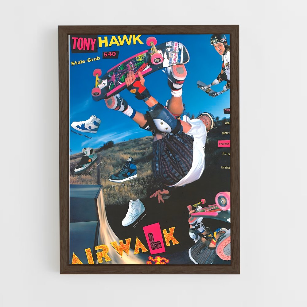 Poster Tony Hawk: The Legend in Action – affiche Skateboard (vue 5)
